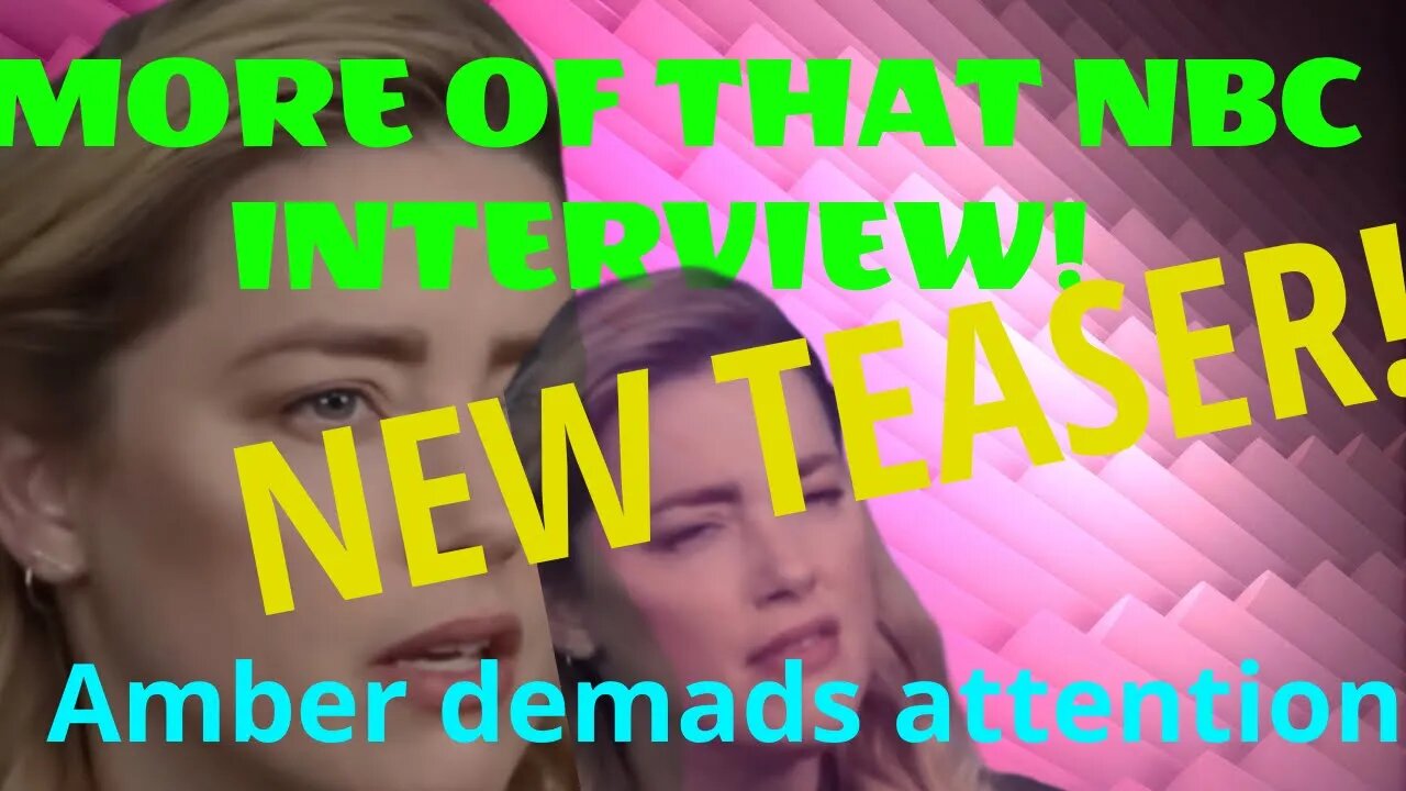 MORE of #amberheard #nbc Interview #shorts