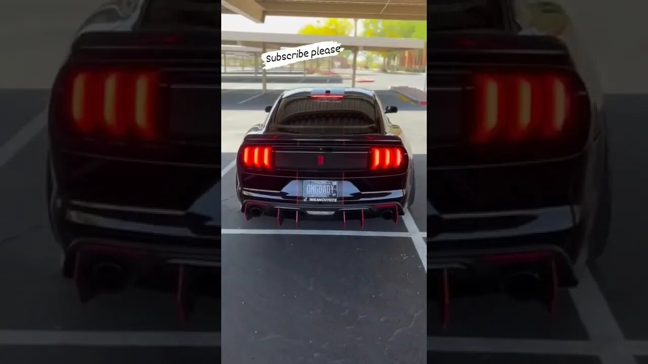 Mustang GT sound 🔥🔥#onepercent_clubb #mustang