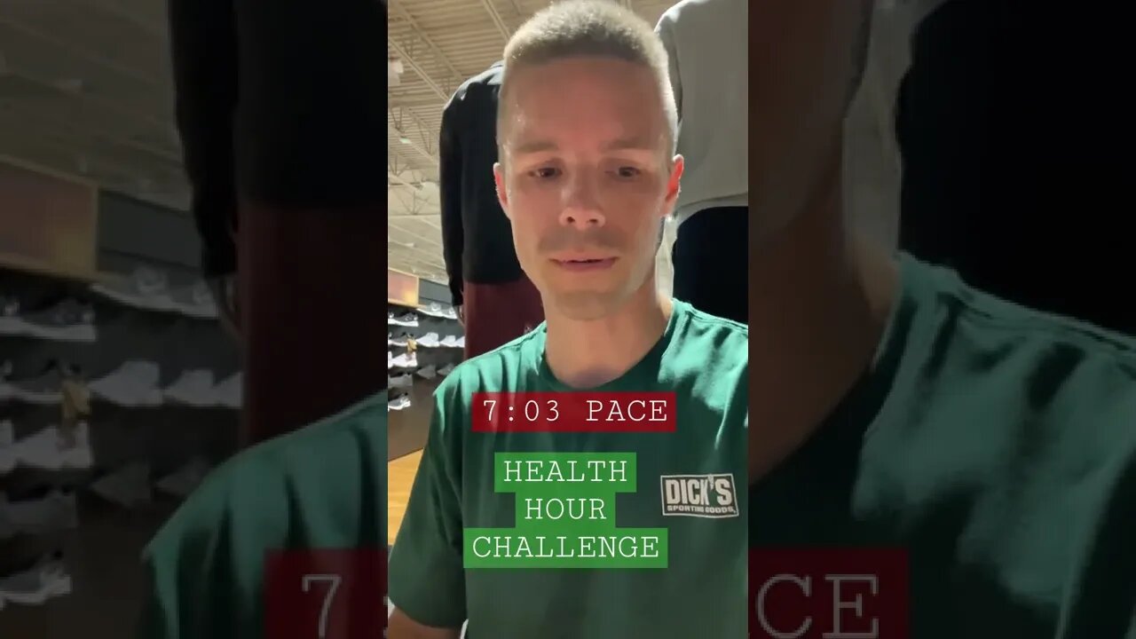 Health Hour Challenge (8 Ounces of Water + 20 Push-Ups)