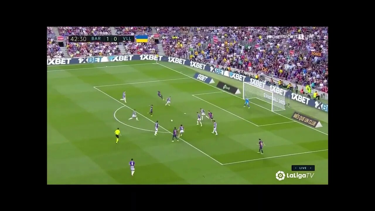 Pedri Goal vs Valladolid Today (2 - 0)