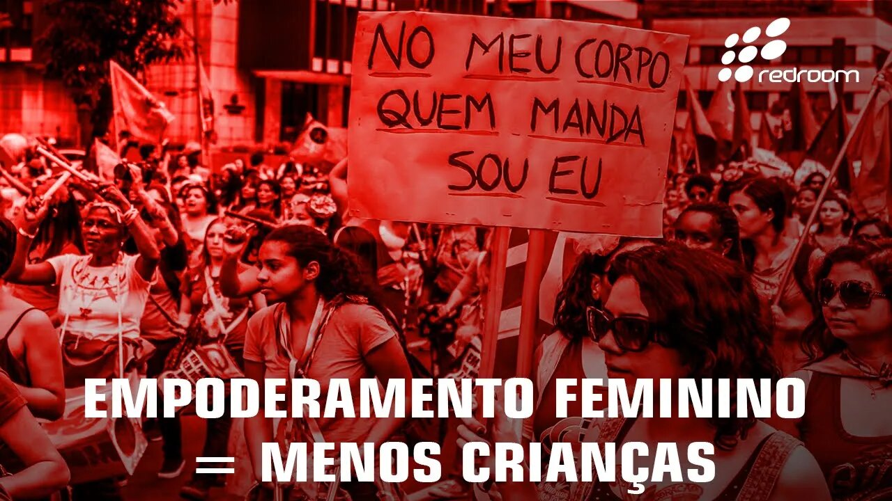 EMPODERAMENTO FEMININO = MENOS CRIANÇAS (RACCOONING RACCOON)