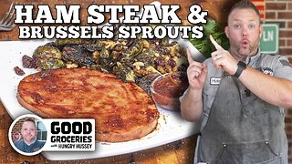 Ham Steak & Brussels Sprouts | Blackstone Griddles