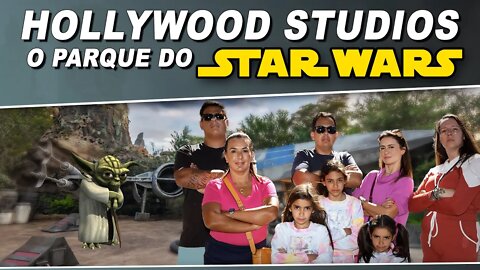 Um dia no Hollywood Studios o parque do Star Wars!