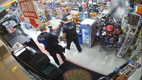 Armed Robbery Suspect Fights Officers