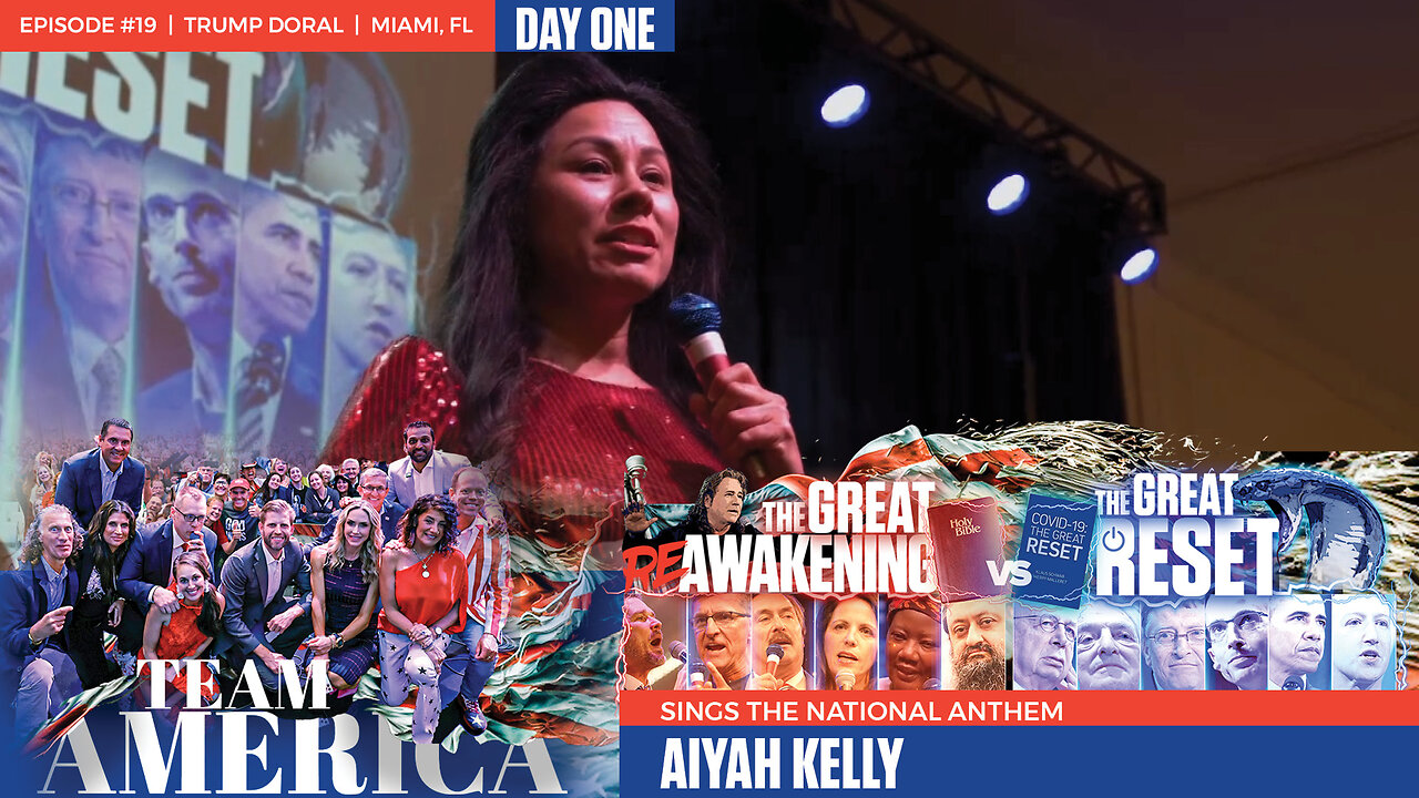 ReAwaken America Tour | Aiya Kelly Sings the National Anthem