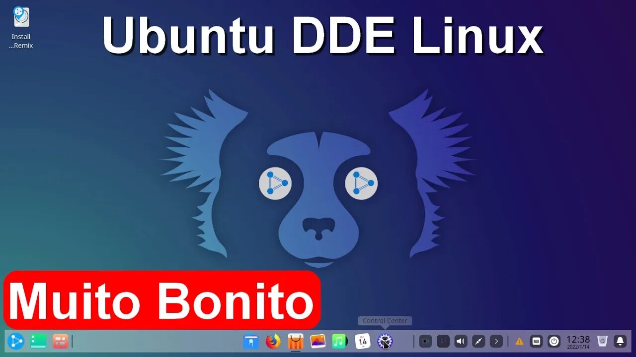 Ubuntu DDE poderoso Linux com o ambiente de desktop mais bonito