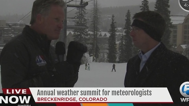 Annual weather summit for meteorologists