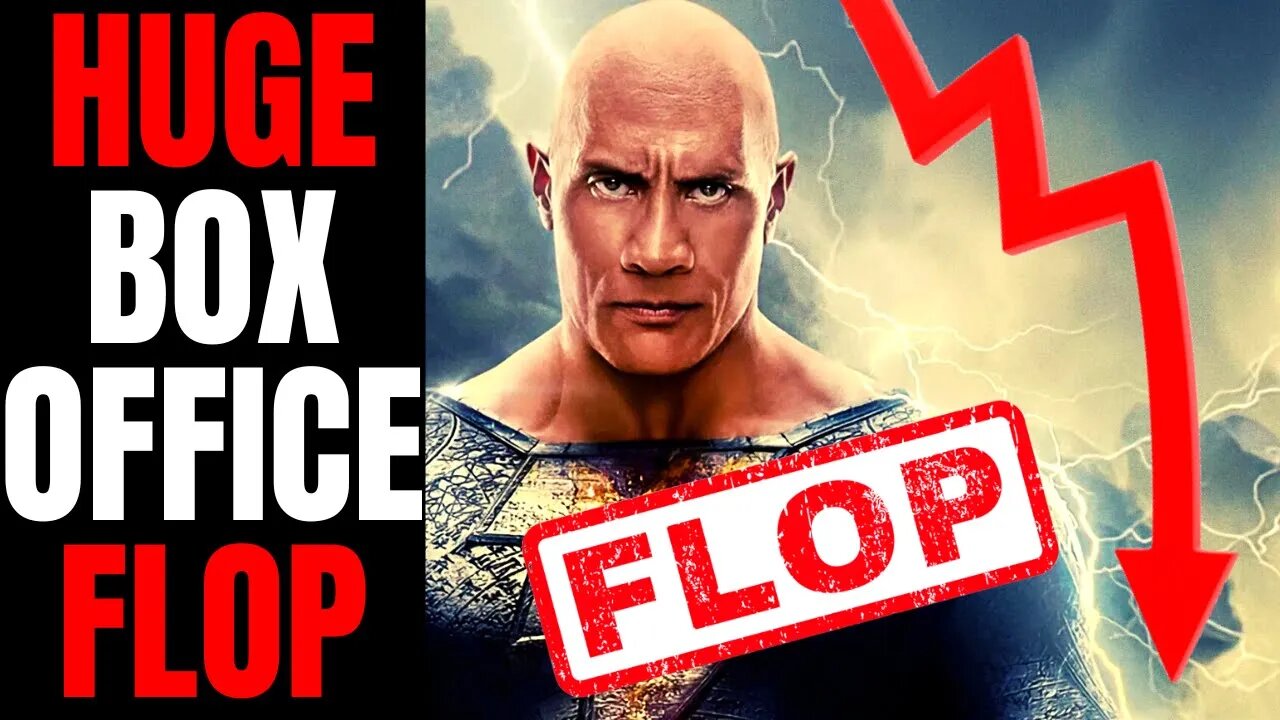 Black Adam Is Officially A FLOP At The Box Office | Set To Lose BIG For DC And Warner Bros!