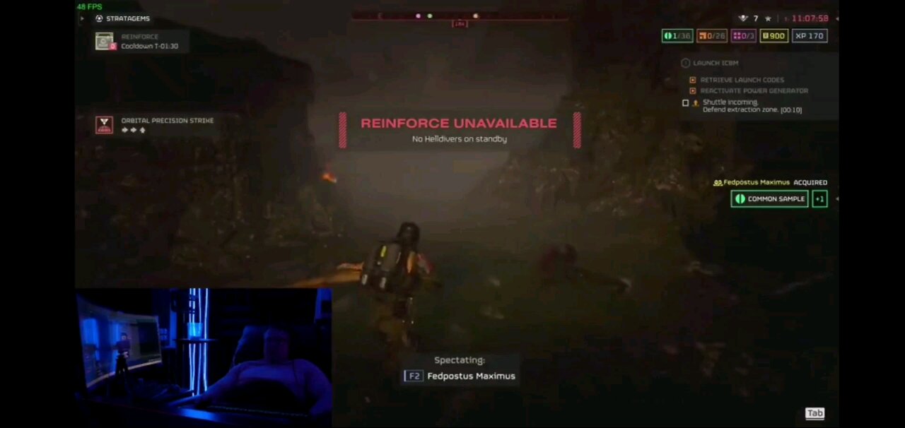 stuff happening on Helldivers
