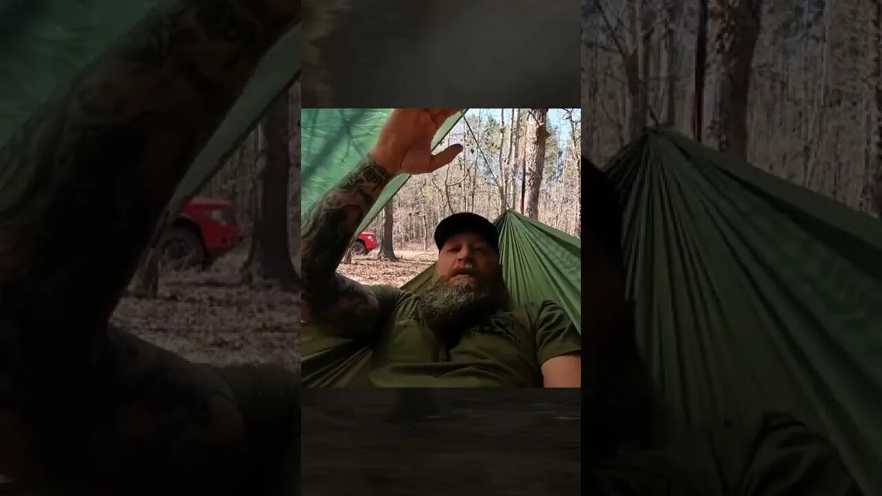 Flying the Tarp: Hammock #Shorts