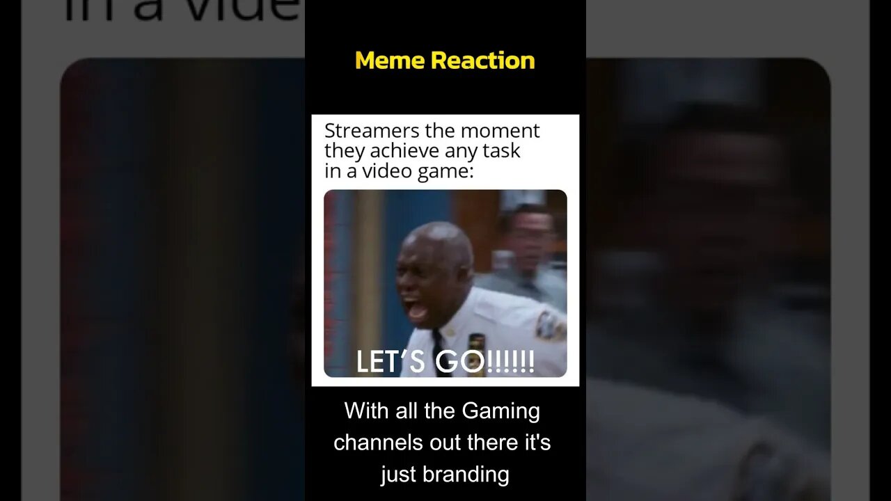 To be a streamer - Meme Reaction 40 #shorts #gamingmemes