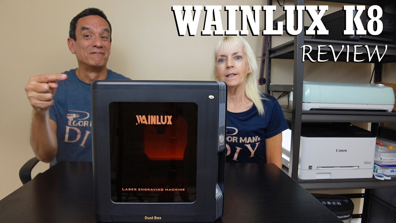 Wainlux K8 Laser Engraving Machine Review