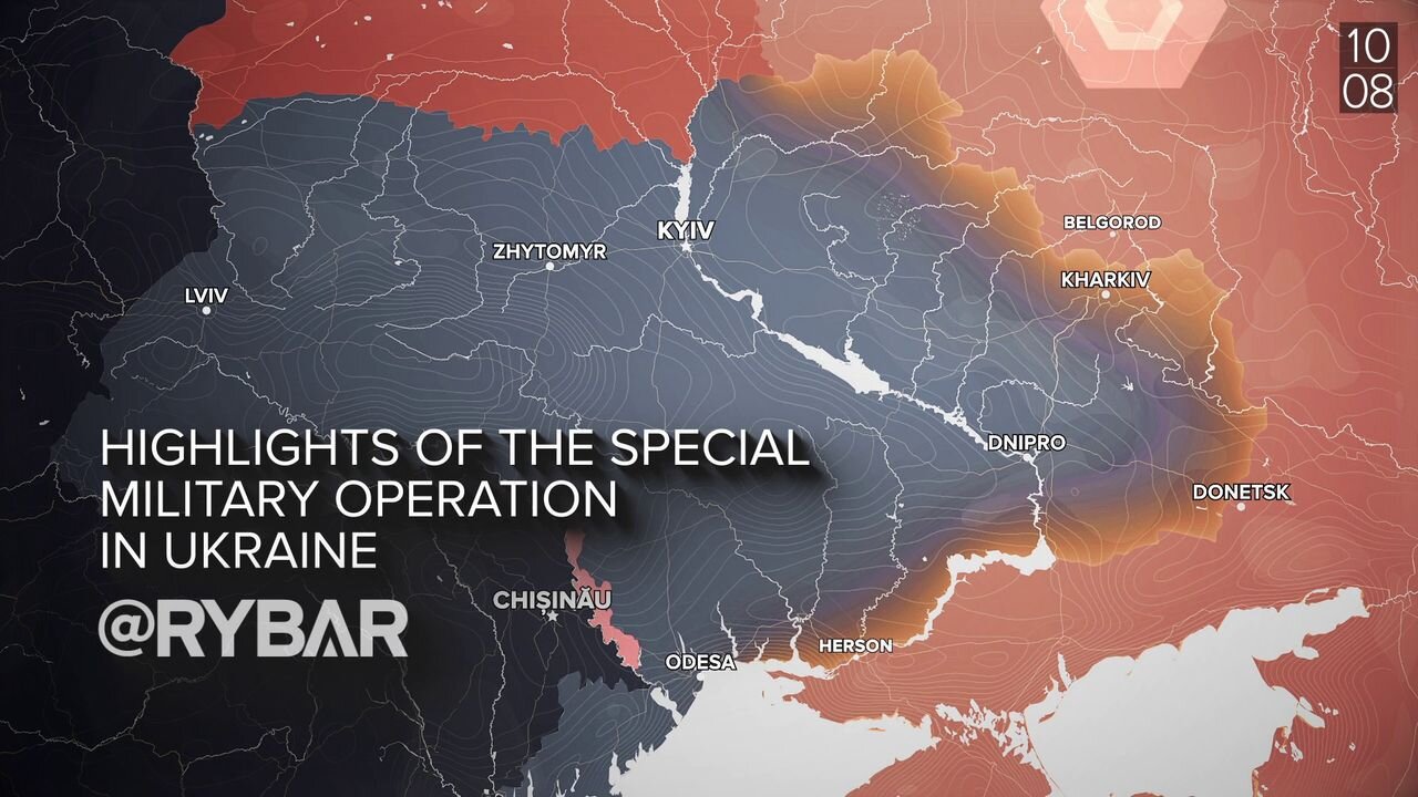 Highlights of Russian Military Operation in Ukraine on August 10