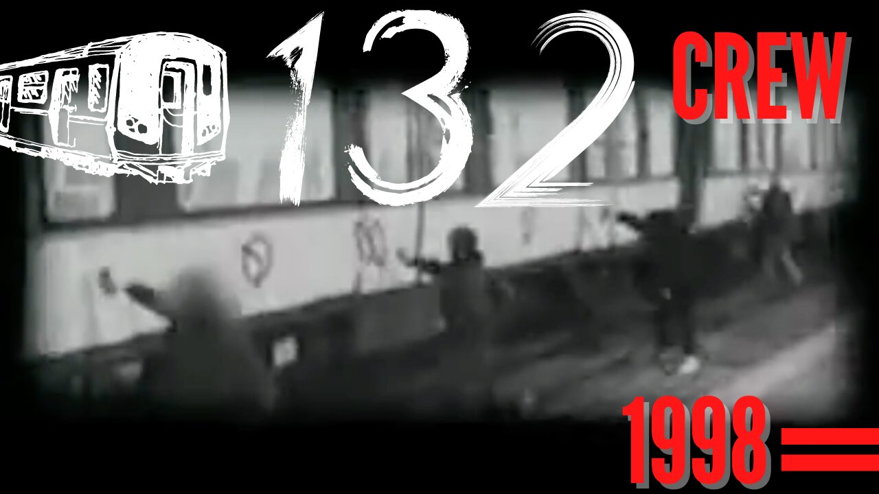 132 Crew Pixando Paris Subways 1998 / 132 Crew Pixando os Metrôs de Paris Role de 1998