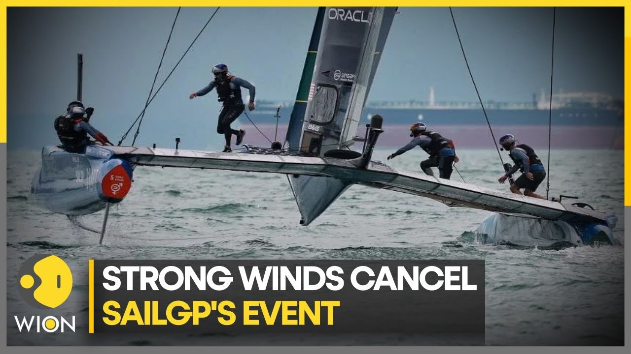 Racing cancelled on second day of Australia Sail GP due to wind damage | Latest English News | WION