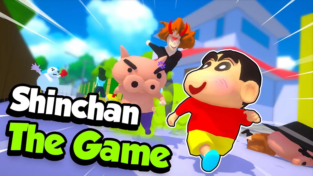 I Made Shinchan 3D Open World Game! The gta 6?