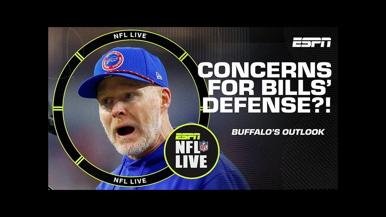 The Bills' defense LOOKS BAD against top offenses?! 😦 Discussing CONCERNS for Buffalo | NFL Live