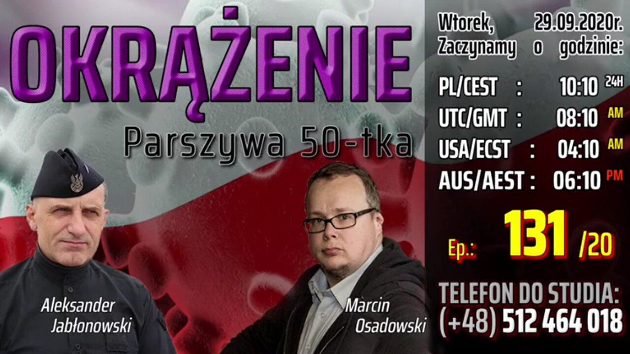 OKRĄŻENIE - Parszywa 50-tka - Olszański, Osadowski NPTV (29.09.2020)