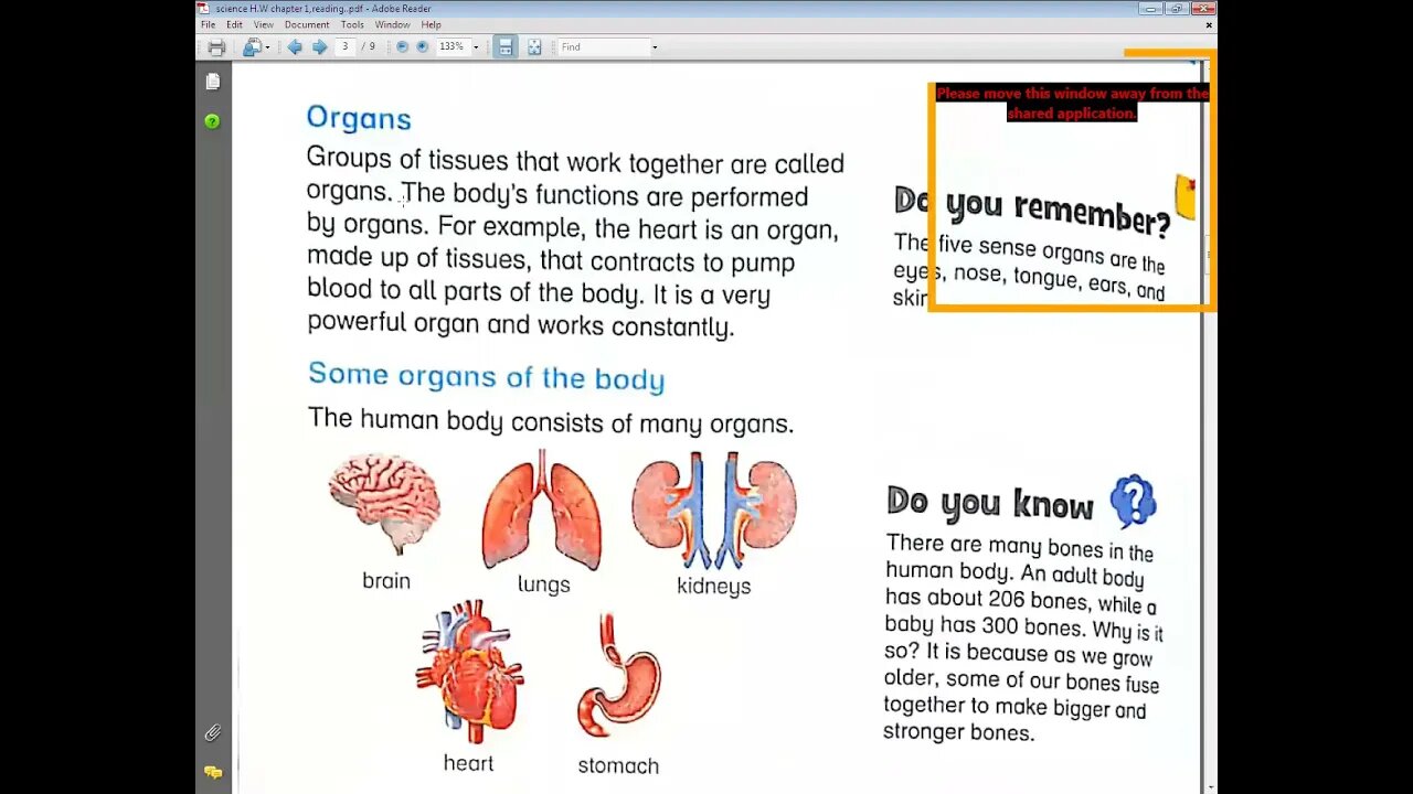 Science Class 4 3 4 2021