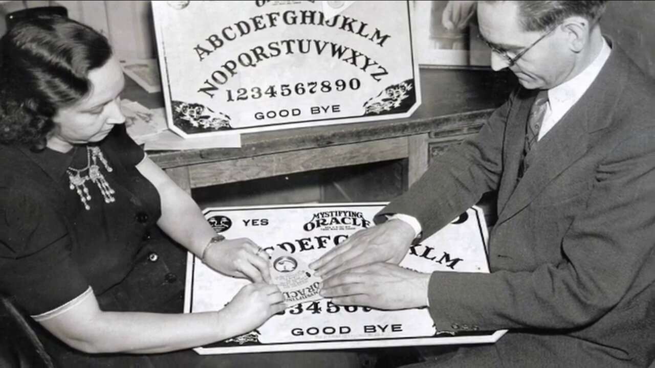 Ouija - Used in Spiritual Seances to Convey & Record Messages from Evil Spirits