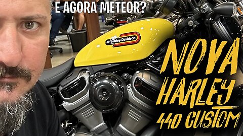 Nova Harley DAVIDSON NIGHTSTER 440 está a CAMINHO. E agora METEOR?