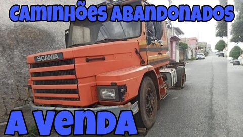 🚚 Caminhões Abandonados Repousando Brasil à Venda 📉 Oliveira Isaias