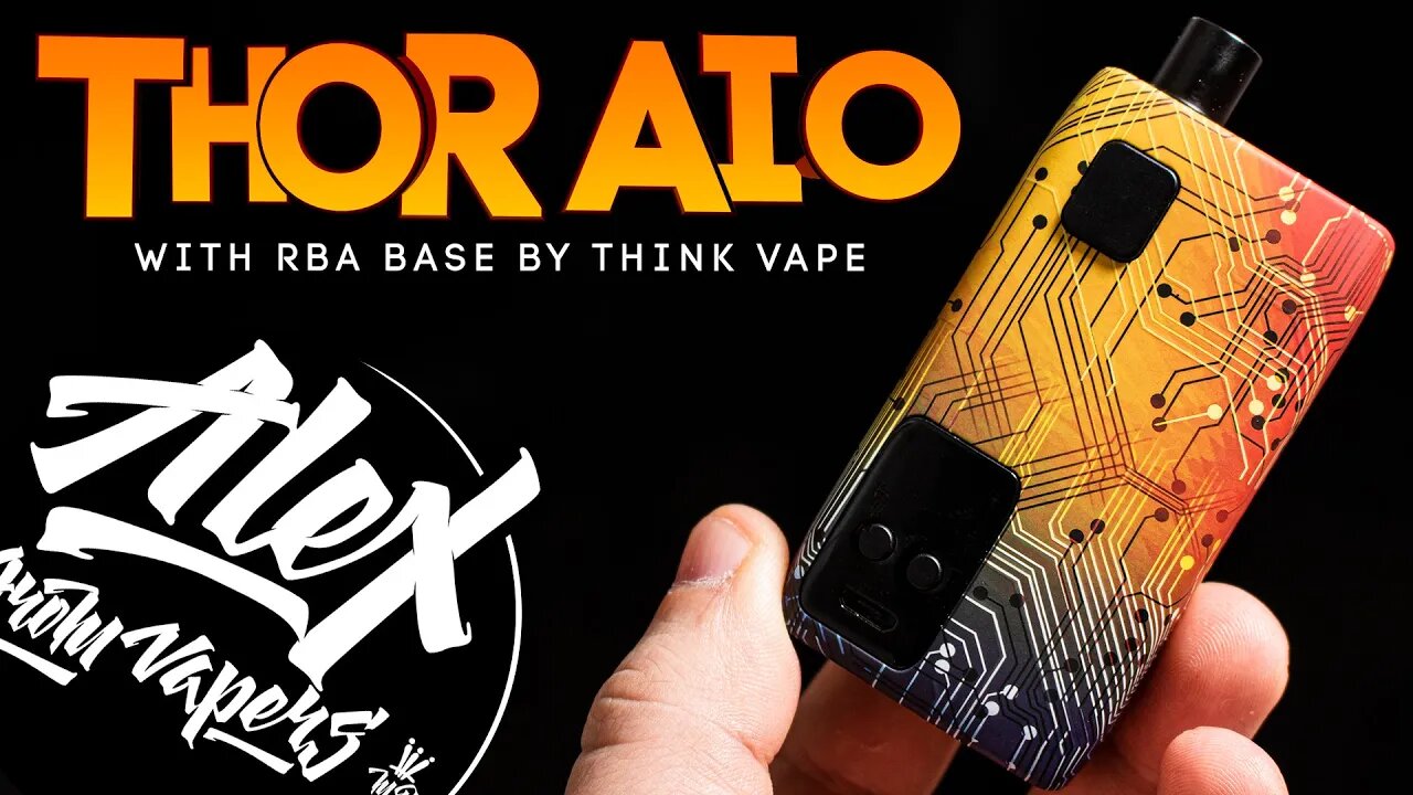 Thor AIO by Think Vape l Alex VapersMD review🚭🔞