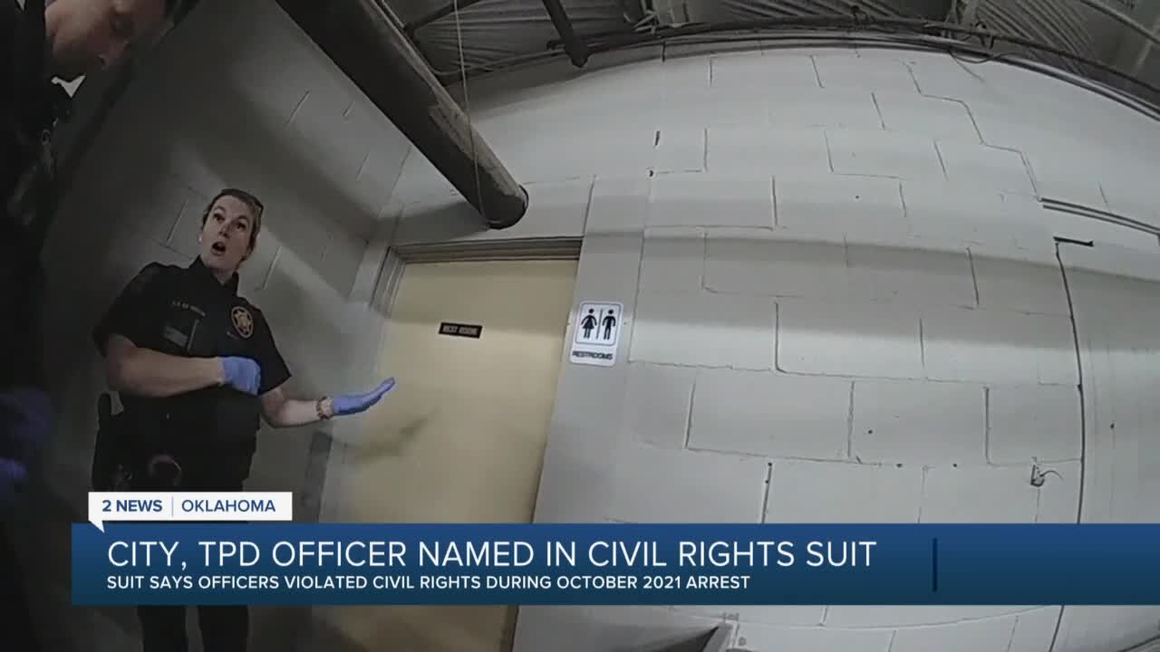 Tulsa police named in civil rights lawsuit