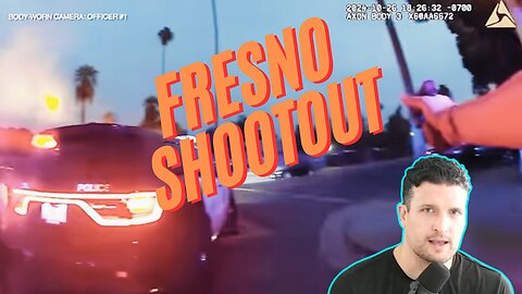 Fresno Police Gunfight with Murderer