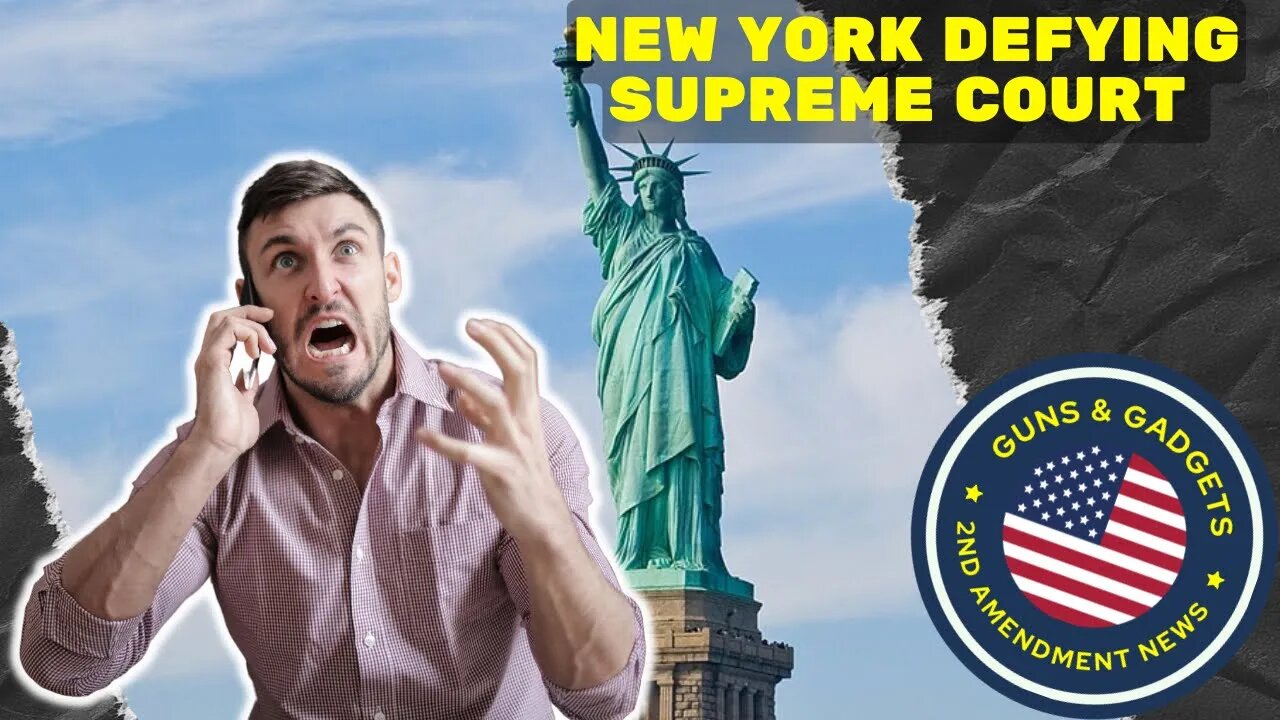 BREAKING: New York - 1st State To Challenge Supreme Court 2A Ruling