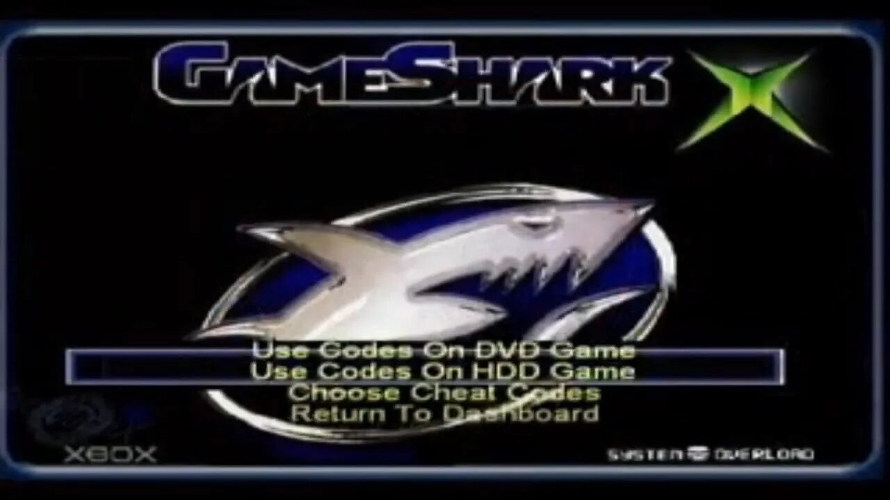 GameShark X On Xbox