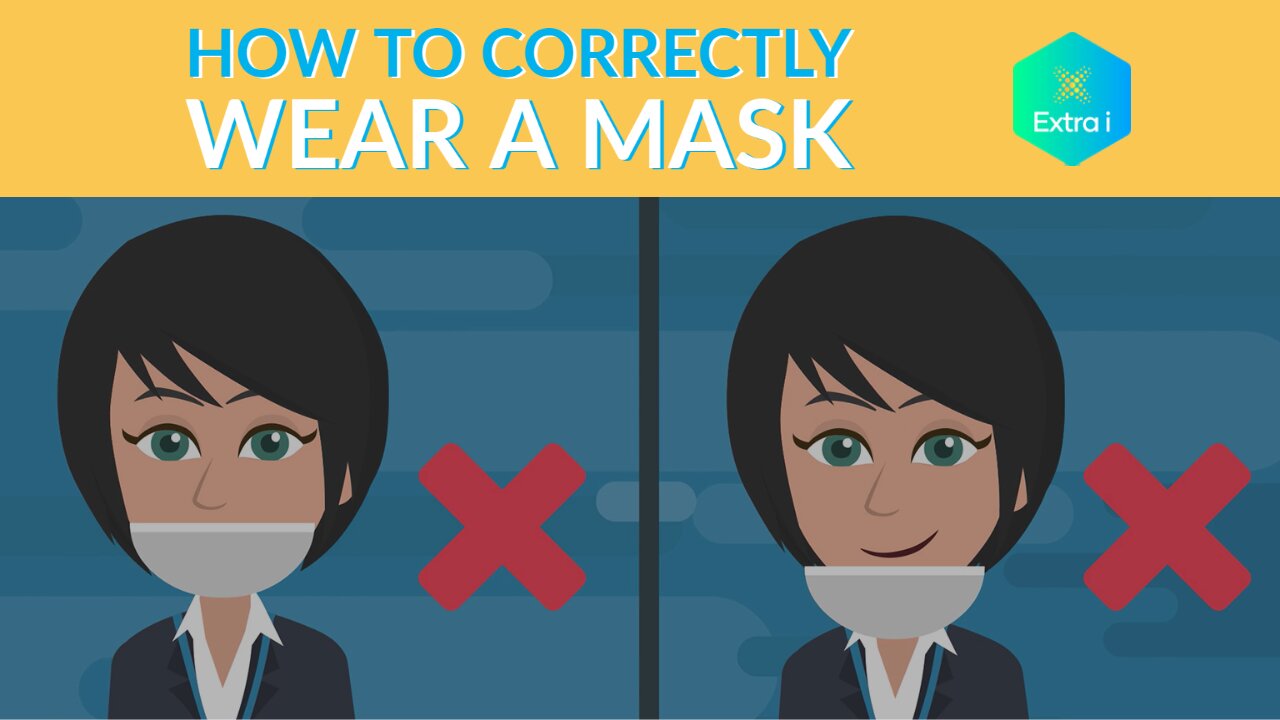 How to Properly Wear a Mask / Face Covering