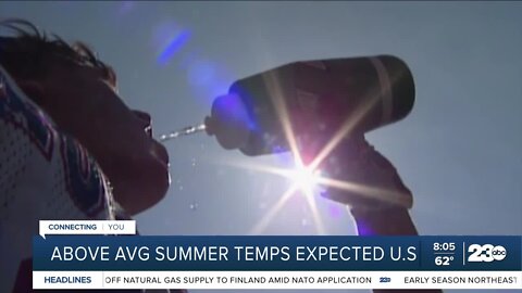 NOAA: Summer will see above-average temperatures, below-rainfall