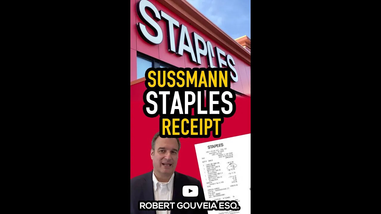 #Sussmann's #Staples #Receipts #Shorts