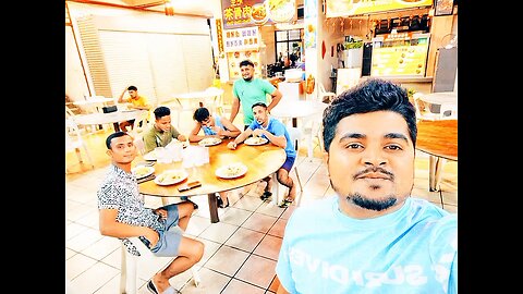 This is the first time I cooked Tehari in Malaysia and we all ate it together.