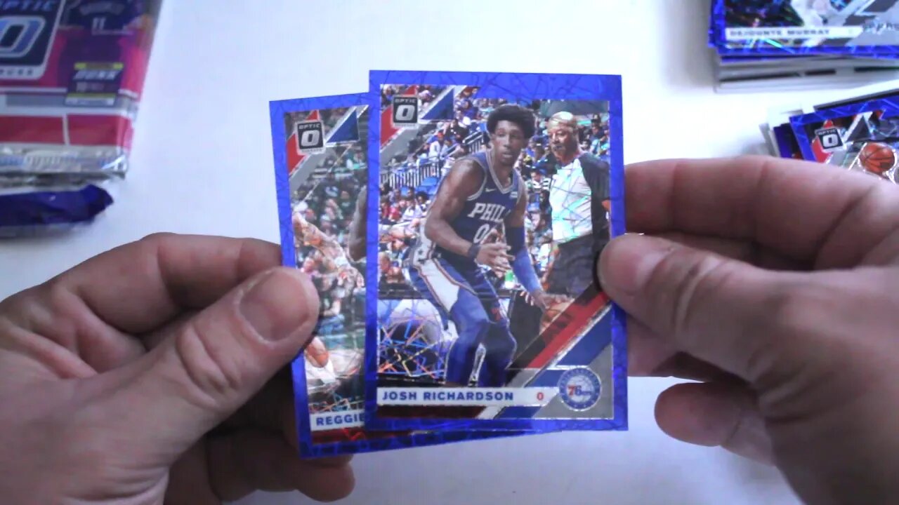 2019-20 Donruss Optic Value Pack Break! Big Blue Velocity! | Xclusive Collectibles