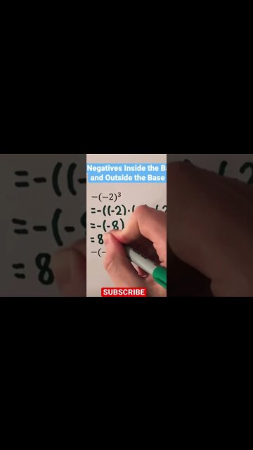 Negative number BASICS. Comparing different types of negative integers