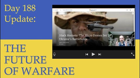 THE FUTURE OF WARFARE: What happened on Day 188 of the Russian invasion of Ukraine | Daily Update