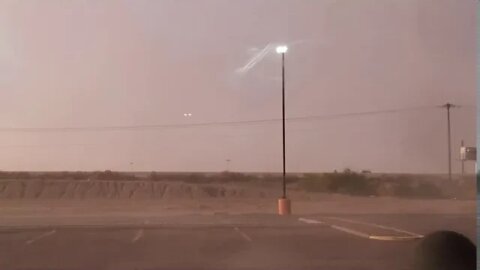 Eloy AZ USA sand storm II