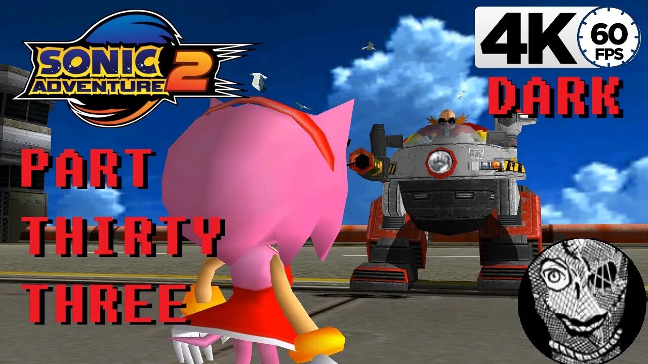 (PART 33) Sonic Adventure 2 4k [Dr Eggman vs Tails] Dark Side Storyline