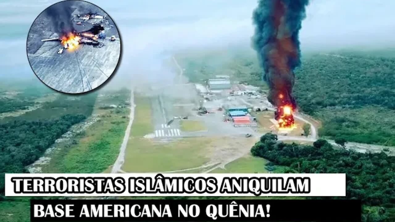 Terroristas Islâmicos Aniquilam Base Americana No Quênia! Revelado!