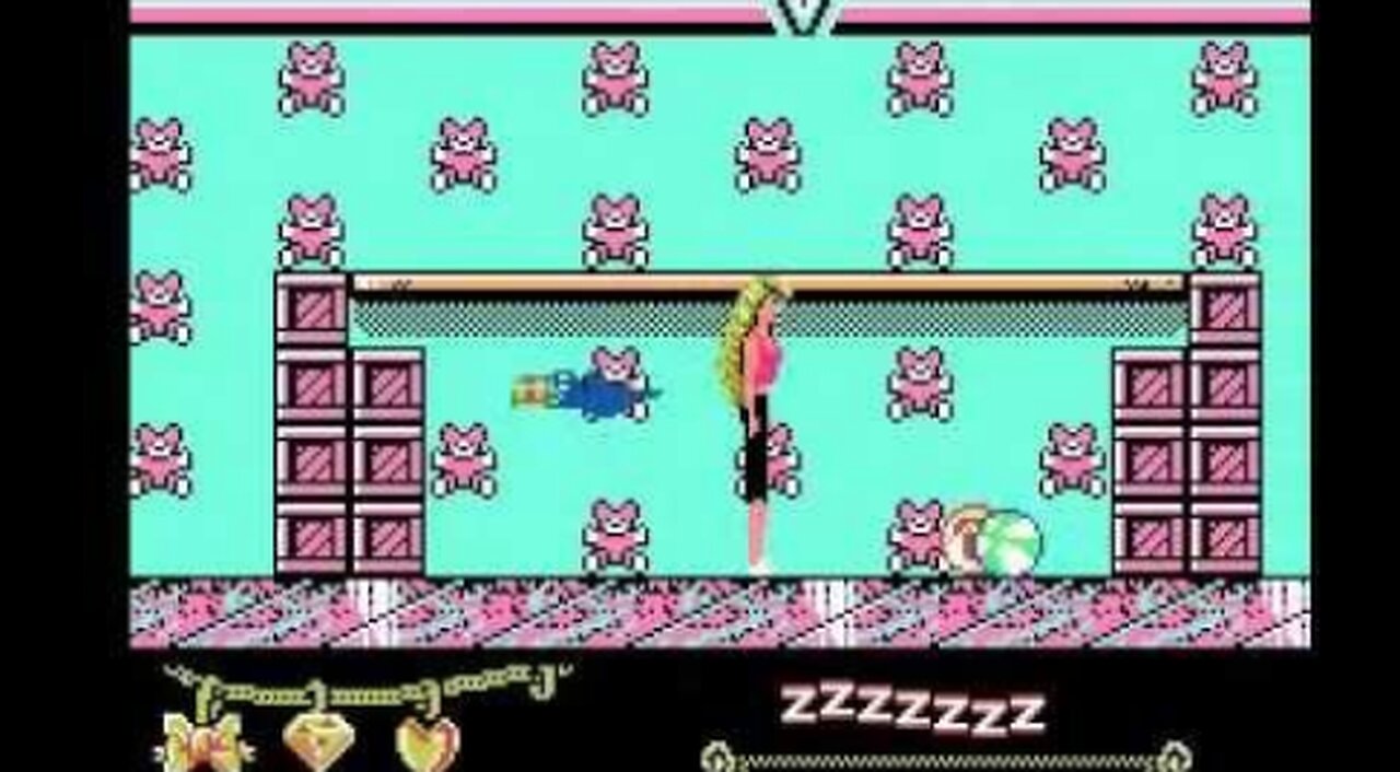 Barbie NES Gameplay Demo