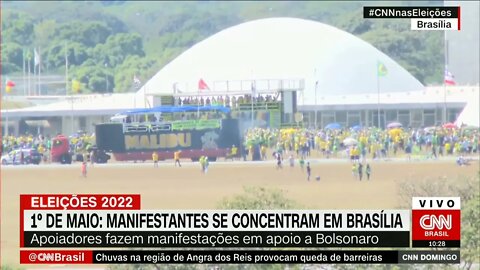 1º de maio tem manifestações pró-Bolsonaro | CNN