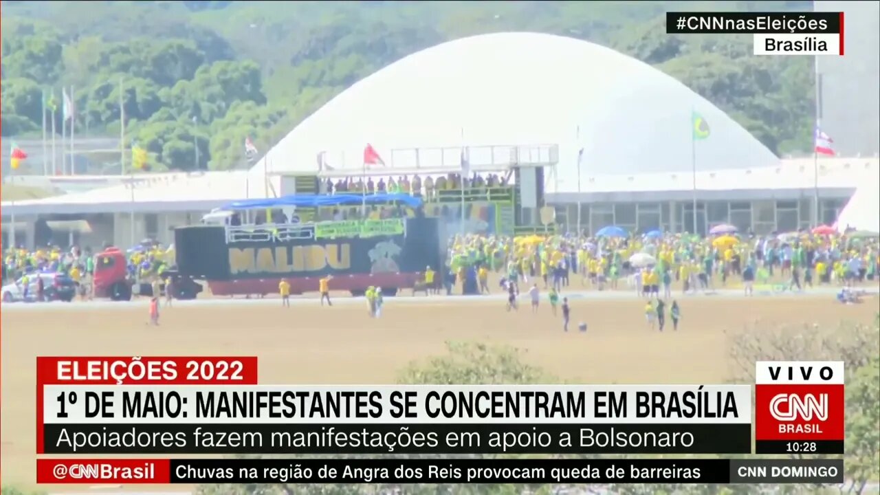 1º de maio tem manifestações pró-Bolsonaro | CNN