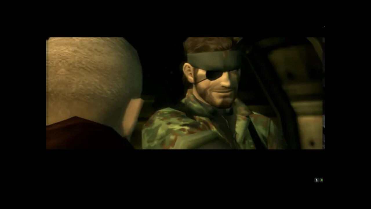 Naked Snake vs Ocelot Russian Roulette MGS3 SNAKE EATER 4K