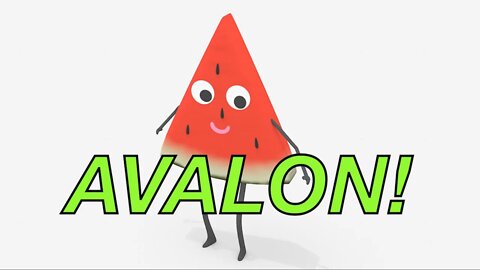 Happy Birthday AVALON! - WATERMELON Birthday Song