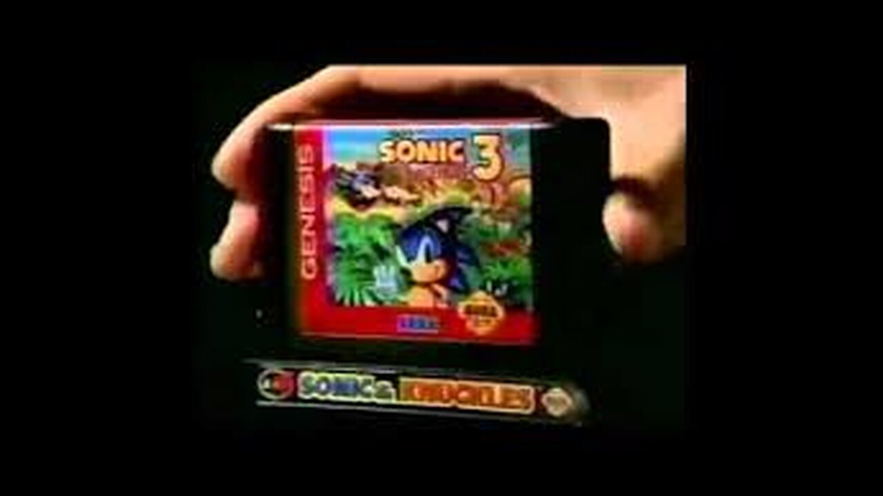 Sonic & Knuckles (Sega Genesis - Mega Drive) - Retro Video Game Commercial