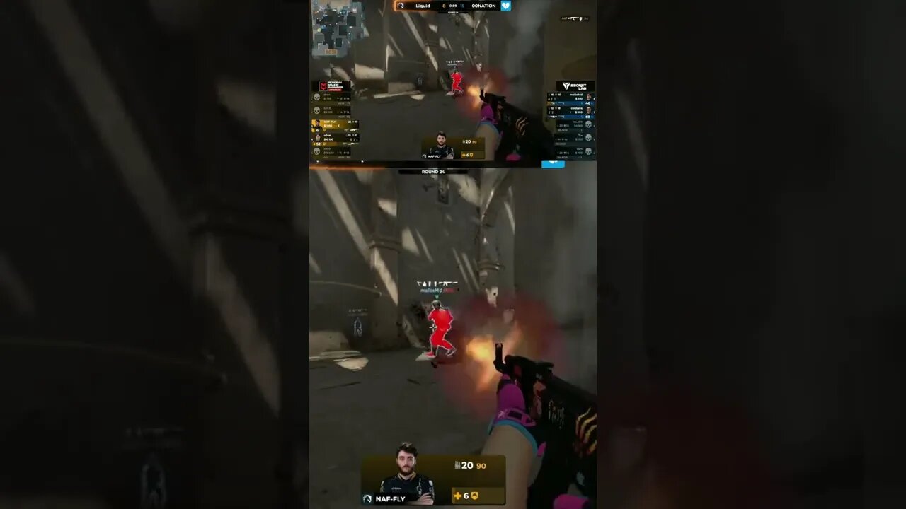 COLDZERA CLUTCH vs 2 no retake do bomb, Monstro esta de volta !! #shorts