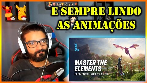 YERIK REACT - Domine os Elementos | Trailer do Rift Elemental – League of Legends: Wild Rift