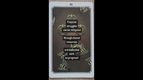 MEDITATION #finance #together #progress #work #resources #tarot #tarotary #dailycard